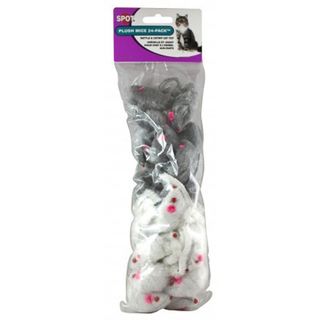 Ethical Pets Furry Mice Cat Toys (Pack of 24)