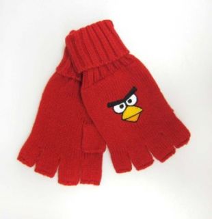Angry Birds Red Fingerless Gloves Clothing