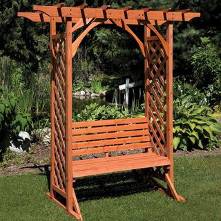 Jennings Arbor with Bench