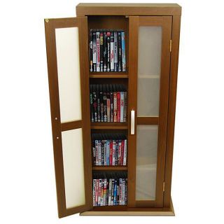 Contemporary 41 inch Media Storage Tower