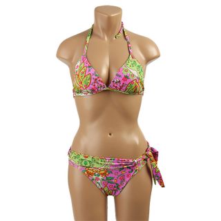 99 Degrees Womens Paisley 2 piece Swimsuit