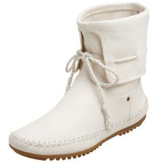 FRYE Womens Reba Short Shaft Boot,White,5.5 M US: Shoes