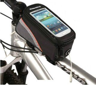 Bicycle Roswheel Frame Pannier Bag Front Tube Bag Phone