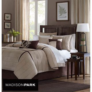 Madison Park Dune 7 Piece Full size Comforter Set