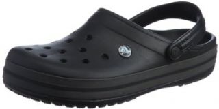  Crocs   Crocs Crocband Clogs (Adult)   Black/Charcoal Shoes