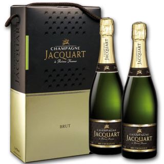 Champagne COFFRET Jacquart Brut Mosaique x2   Achat / Vente CHAMPAGNE