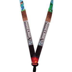 Official Licensed Minecraft 30 Inch Cloth Lanyard with