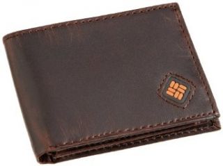 Columbia Mens Slim Traveler Wallet, Brown, One Size
