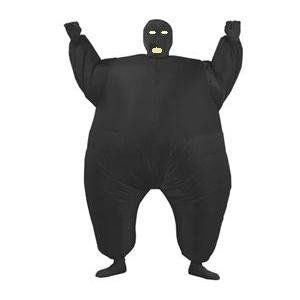 Airblown Inflatable Blimpz Black Adult Dress Up Costume