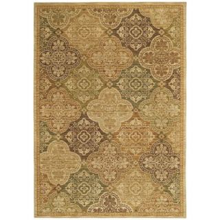 Tommy Bahama Home Rugs Light Multicolored Moroccan Mosaic Transitional