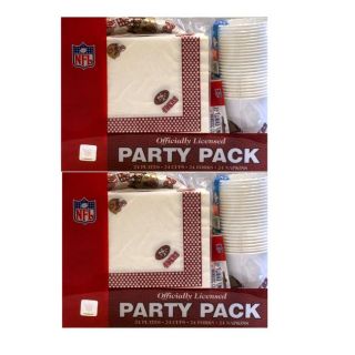 San Francisco 49ers 24 piece Party Pack (Set of 2)
