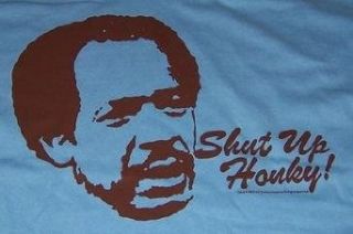 The Jeffersons Shut up Honky T shirt Blue Clothing