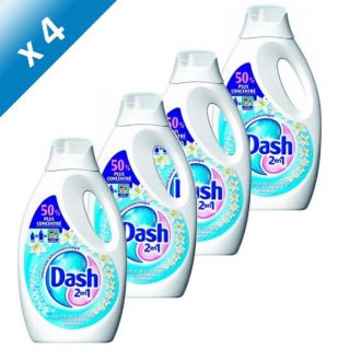 DASH 2en1 Lessive Source de fraîcheur 27 lavagesx4   Achat / Vente