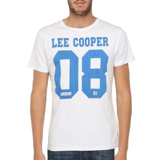LEE COOPER T Shirt Homme Blanc   Achat / Vente T SHIRT LEE COOPER T