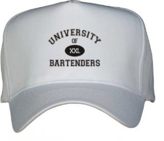 UNIVERSITY OF XXL BARTENDERS White Hat / Baseball Cap