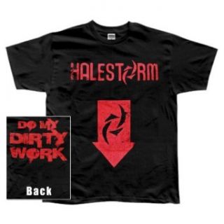 Halestorm   Dirty Work T Shirt   X Large Clothing