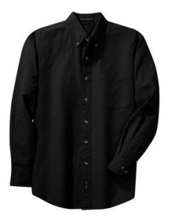 Port Authority   Long Sleeve Twill Shirt. S600T: Clothing