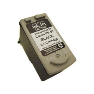 Canon PG 50 Black Ink Cartridge (Remanufactured)