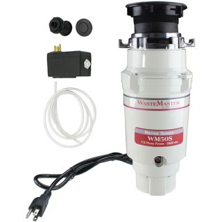 Garbage Disposal with Black Air Switch Kit Today: $114.99