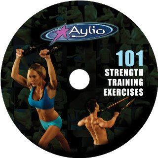 Aylio 101 Resistance Band Exercises DVD: Sports & Outdoors