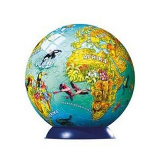 RAVENSBURGER   Puzzle ball 108 pièces   Les animaux de la Terre_x000D
