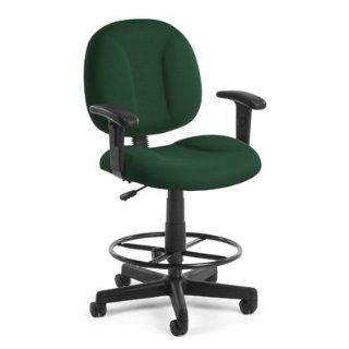 Task Chair with arms and drafting stool 105 805AADK