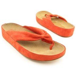 com Kors By Michael Kors Luna Womens Wedge Orange Sandals 10 Shoes