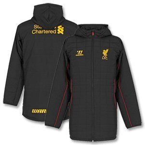 12 13 Liverpool Stadium Jacket   Black M Sports