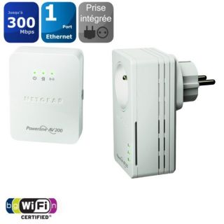 Netgear Kit Répéteur WiFi CPL 200   Achat / Vente COURANT PORTEUR