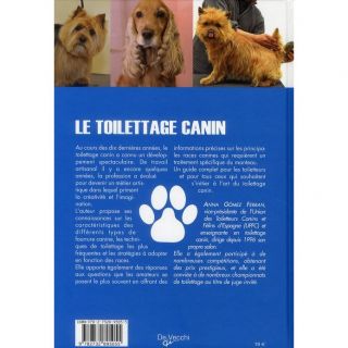 LE TOILETTAGE CANIN ; TECHNIQUES ET CONSEILS   Achat / Vente livre