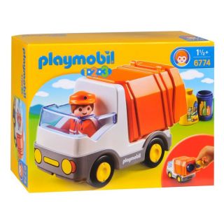 Playmobil Camion Poubelle   Achat / Vente UNIVERS MINIATURE COMPLET