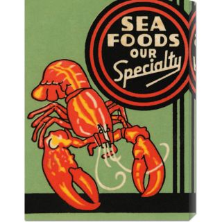 Foods Our Specialty Stretched Canvas Art Today: $122.99