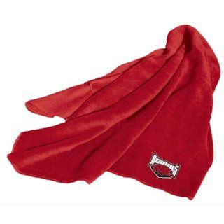 Razorbacks NCAA Fleece Throw Blanket LCC 108 25