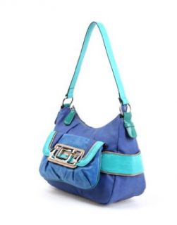 Guess VY368301 Blue Multi Indulge Hobo Handbag Clothing