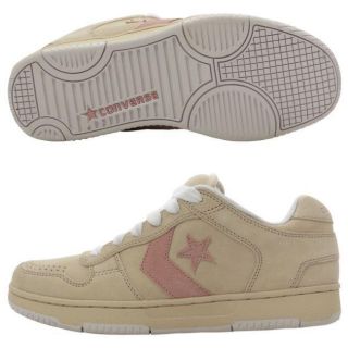 Converse Central Ox Beige Womens Athletic Inspired Shoes