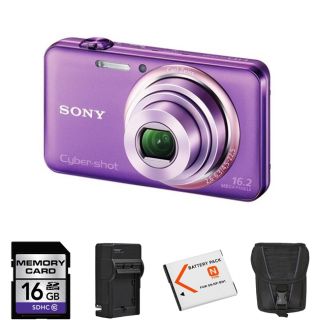 Sony Cyber shot DSC WX70 16.2MP Digital Camera with 16GB Bundle Today
