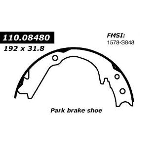 Centric Parts, 111.08480, Centric Brake Shoes  
