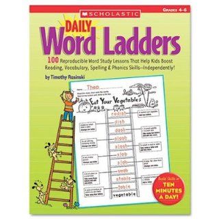 Daily Word Ladders, Grades 4 6, 112 Pages Electronics