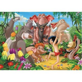 Puzzle Géant 125 pièces   Mowgli et ses amis   Achat / Vente PUZZLE
