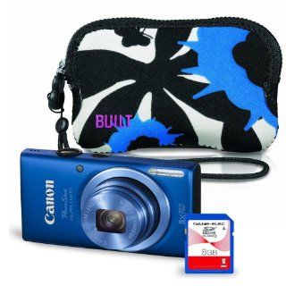 Canon PowerShot ELPH 115 16 MP Digital Camera Kit (Blue