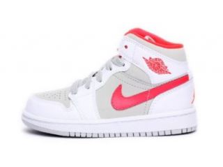  Jordan Kids Girls 1 Phat (Ps) White Red 364782 119 13c Shoes