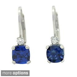 Jenne Sterling Silver Gemstone and CZ Earrings Today $21.99 4.5 (4