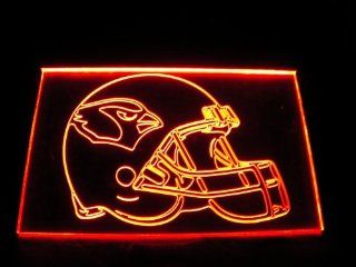 NFL  Arizona Cardinals Helmet Neon Light Sign: Sports