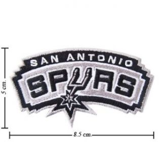 San Antonio Spurs Logo Embroidered Iron Patches: Clothing