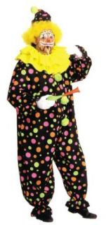 Costumes For All Occasions AA123 Neon Dotted Clown Full