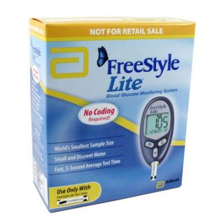 Freestyle Lite Blood Glucose Monitor Kit