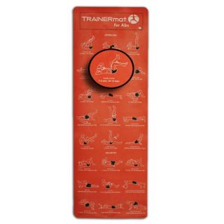 Red TRAINERmat for Abs Pro Plus Mat