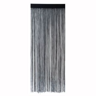 FILOMENE Rideau fils noir 80 x 240 cm   Achat / Vente RIDEAU   VOILAGE