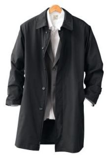 TravelSmith Mens Rain Car Coat Black XXL: Clothing