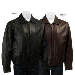 Chaps Mens Leather Jacket